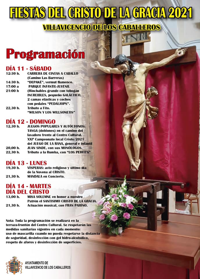 Fiestas patronales en honor al Santísimo Cristo de Gracia 2021 Villavicencio de los Caballeros